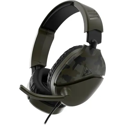 Turtle Beach Recon 70 Gaming Headset for Xbox Series X|S, Xbox One, PS5, PS4, Nintendo Switch & PC - Camo Green