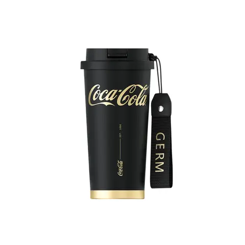Gobelet isotherme brillant Coca-Cola - Noir