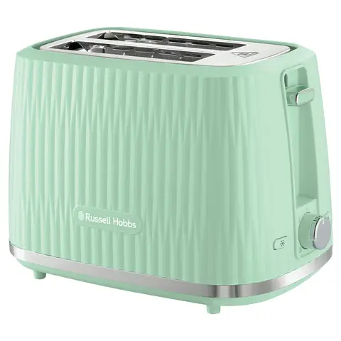 Russell Hobbs Eden 2 Slice Toaster, Textured, Pistachio, Green -  27374