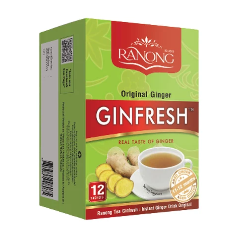 Ranong Tea GinFresh Instant-Ingwergetränk Original 216g