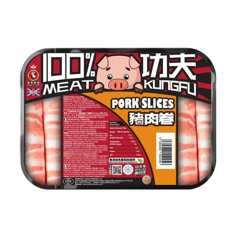 KUNGFU Pork Slices 400g
