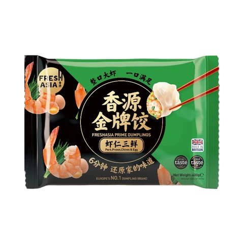 Freshasia Raviolis crevettes et trois gourmandises - 420 g