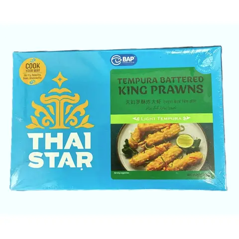 THAI STAR Tempura Battered King Prawns 500g