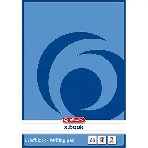 Briefblock A5 70g/m² 50Bl liniert kopfgeleimt