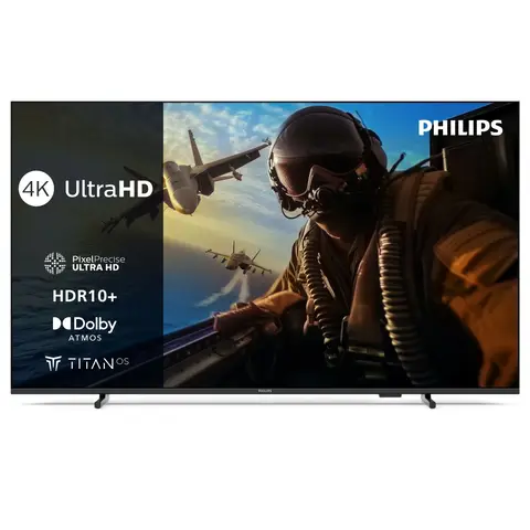Philips 75PUS7000 4K LED Smart TV - 75 Zoll Display mit Pixel Precise Ultra HD, Titan OS Plattform und Dolby Atmos Sound - Kompatibel mit Alexa und Google Sprachassistent [Energieklasse E]