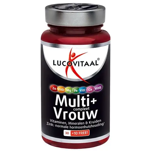 Lucovitaal Multivitamine Vrouw 40 tabletten