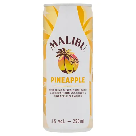 Malibu & Pineapple 250ml