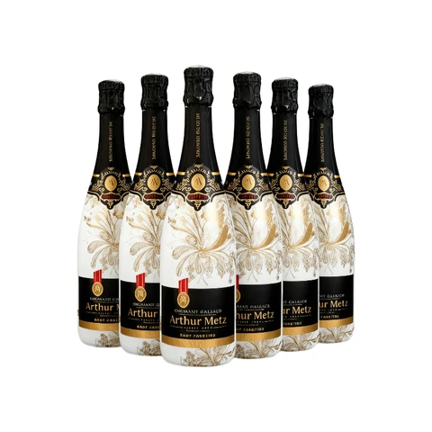 Arthur metz crémant d’alsace perlwein brut prestige 6x0,75 L