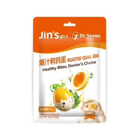 Jin Zai    Roasted  Quail Egg（Salty Flavor） - 120g
