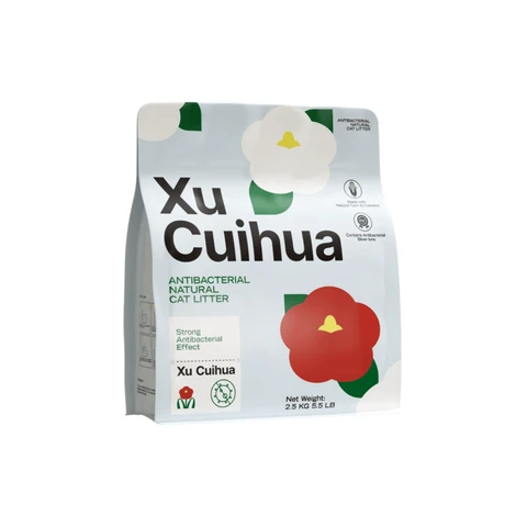 XUCUIHUA Plant-Based Cat Litter (Silver Ion Antibacterial) 2.5kg