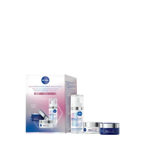 NIVEA Cellular Hautverjüngende Gesichtspflege Routine 3er