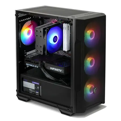 PC Gamer - Ryzen 7 5700X - 32 Go - RTX 5070 12 Go - SSD 1 To - WiFi - Windows 11 (Version d'essai)
