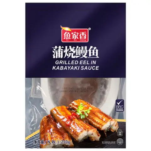 Yu Jia Xiang Grilled Eel Fillet in Kabayaki Sauce魚家香蒲燒海鰻魚片250g