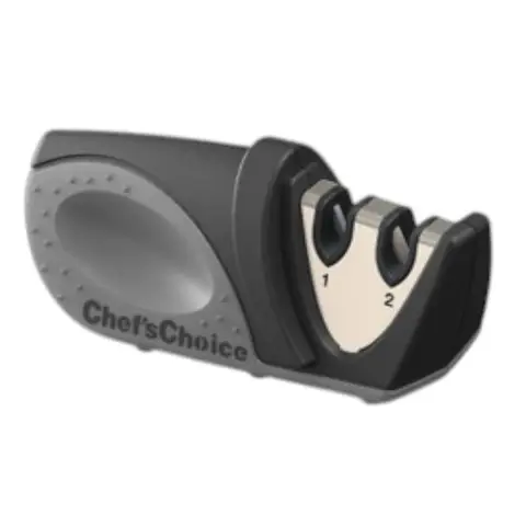 Chefs Choice 476 2-Stage Compact Manual Knife Sharpener - Black