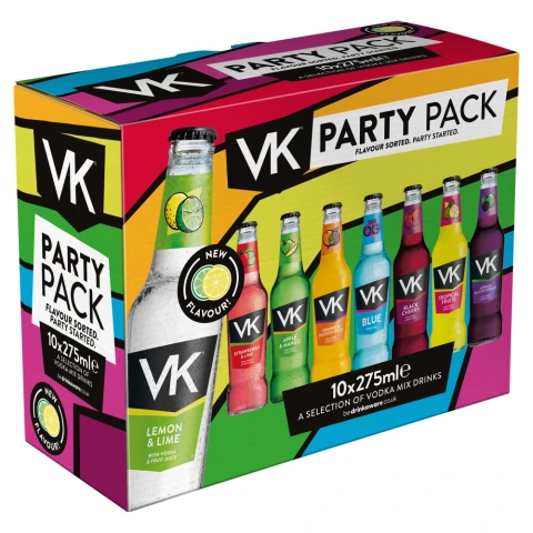 Vk Mixed Pack 10 x 275ml