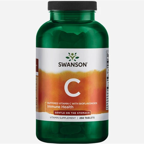 Buffered C W/Bioflavonoids 1000mg 250 pieces (8 months)
