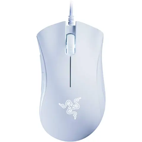 Razer DeathAdder Essential (2021) - Wired Gaming Mouse - White