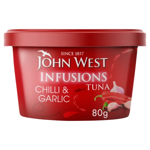 John West Tuna Infusions Chilli & Garlic 80g
