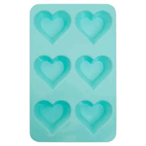 Zing Pastel Green Heart Shape Cake Mould