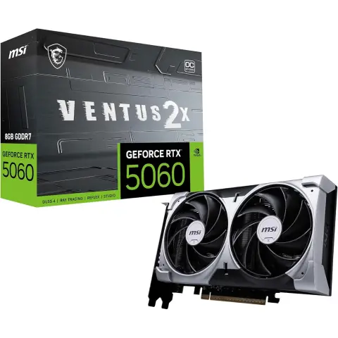 MSI GeForce RTX 5060 8G VENTUS 2X OC Graphics Card