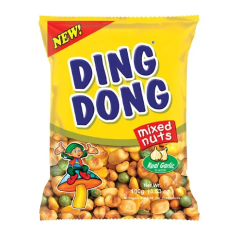 Ding Dong Super Mix Nuts Garlic Flavour 100g