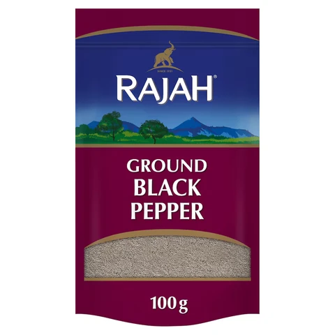 Rajah Spices Ground Black Pepper 100G