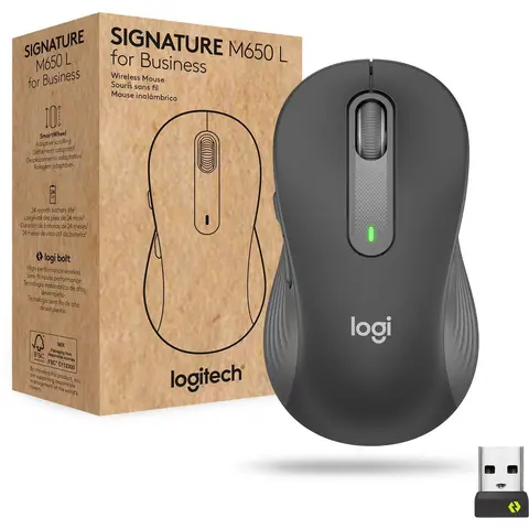 Logitech Mouse Signature M650 for Business Graphite