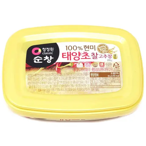 KR CJW Scharfe Paprikabohnenpaste (Gochujang) 200g