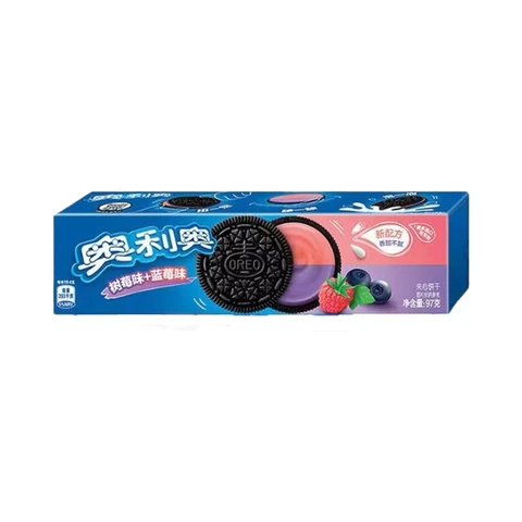 Oreo Biscuits saveur framboise et myrtille - 97 g