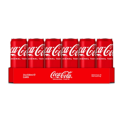 Coca-Cola Original Taste Cola - 24 x 330 ml