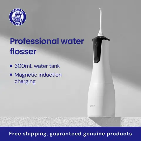 Bair Handheld Electric Water Flosser M4 White