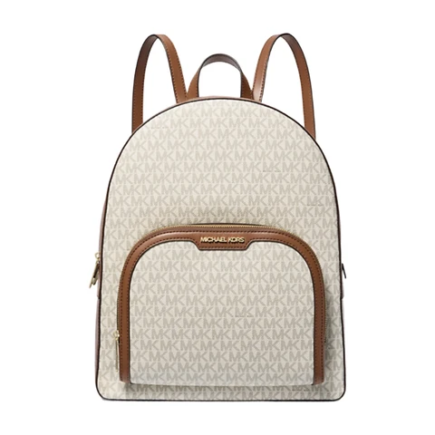 MICHAEL KORS JAYCEE Sac à dos Logo Grand - Vanille