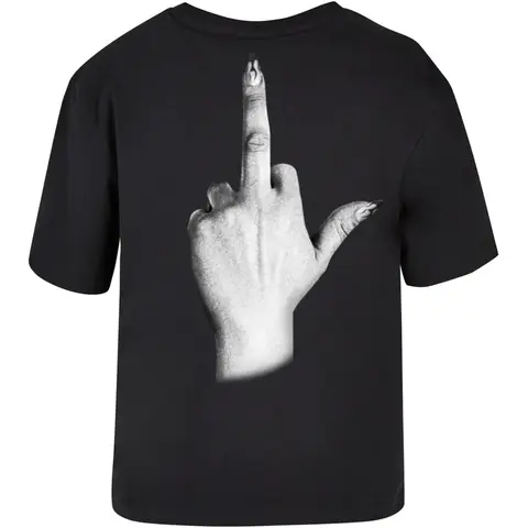 Miss Tee I Don't Give A Tee schwarz 4XL