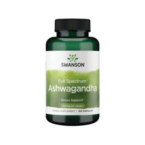 Swanson Ashwagandha Capsules 450 mg - 100 Capsules