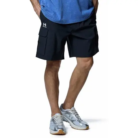 Under Armour Vibe Woven Men's 8" Cargo Shorts - Black