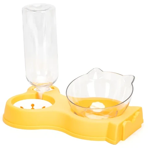 NOBLEZA 2-in-1 Katzenfutter- und Wassernapf-Set