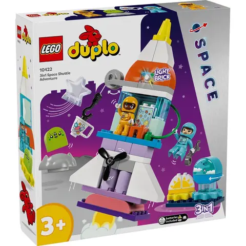 Lego 10422 Duplo Stad 3in1 Ruimte Shuttle Avontuur