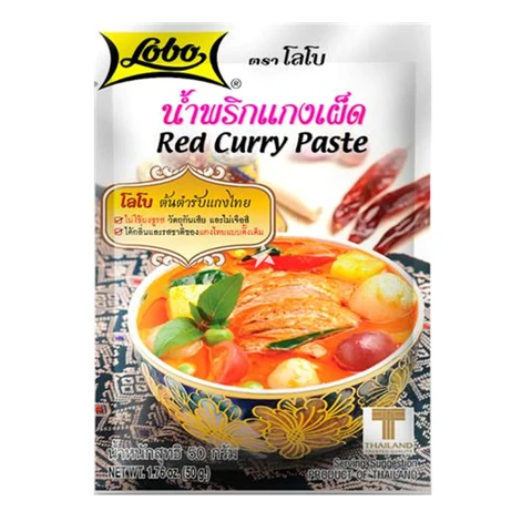Lobo Red Curry Paste 50g
