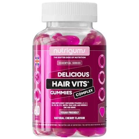 Nutrigums Hair Vitamin Daily Wellness Support Gummies - 60 Gummies