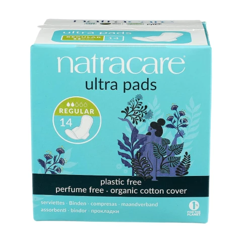 Natracare Ultra Pads Regular 14 Pads