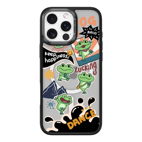 COMMA Cultural Series Magnetic Case iPhone16 lucky frog