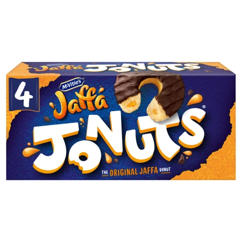 Mcvitie'S Jaffa Cakes Jonuts 4 Pack 172G