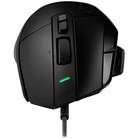 Logitech G502 X Bedrade Gamingmuis - LIGHTFORCE hybride, optisch-mechanische, primaire schakelaars, HERO 25K gaming sensor, voor PC - MacOS/Windows - Zwart