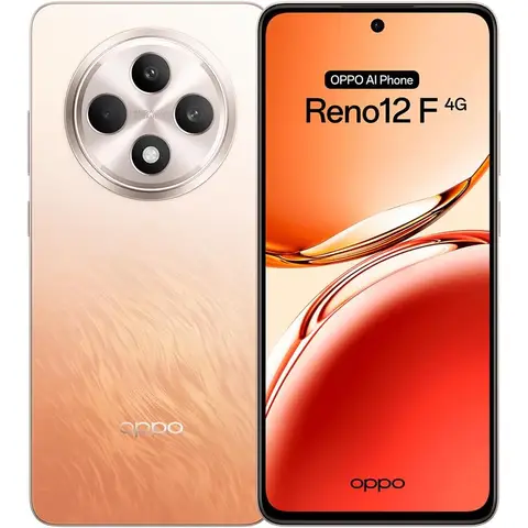 OPPO Reno12 F Smartphone Amber Orange 8GB+256GB