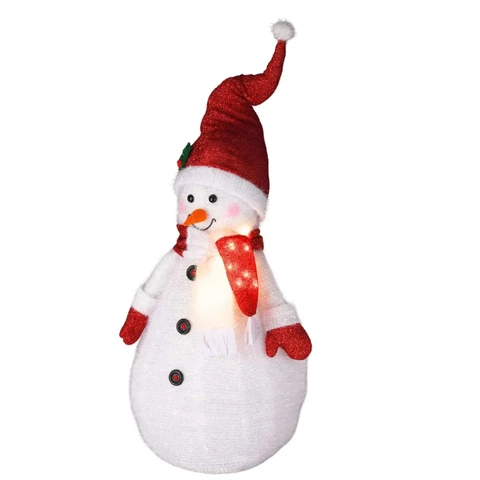 Schneemann mit 10x LED 120cm