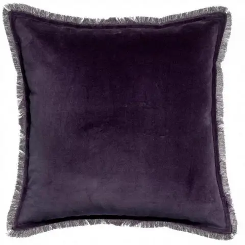 Coussin Uni Fara Raisin 45 x 45