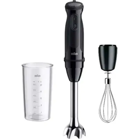 Braun MQ50.051M Multiquick Staafmixer - 600W Vermogen - Garde Accessoire - Gemakkelijk Schoon te Maken - Dompelmixer