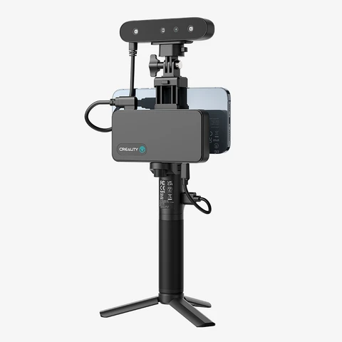Creality CR-Scan Ferret Pro 3D-Scanner, Kabelloser Handscanner mit WiFi 6, Anti-Shake-Tracking, 30FPS Farbscan, 0,1 mm Hochpräzision für 3D-Druck