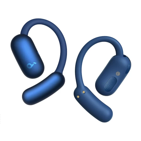 soundcore AeroFit 2 by Anker, Open-Ear Kopfhörer, KI-Übersetzung, anpassbare Ohrbügel, Fester Halt, tiefer Bass, Hi-Res Audio, 42h Spielzeit, Bluetooth 5.4, kabellos Laden, IP55, klare Anrufe durch KI