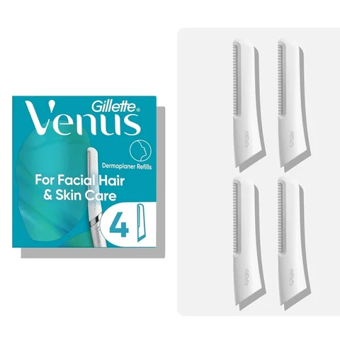 Venus Dermaplaner Refills Dermaplaning Exfoliating Replacement Blades 4 Packs